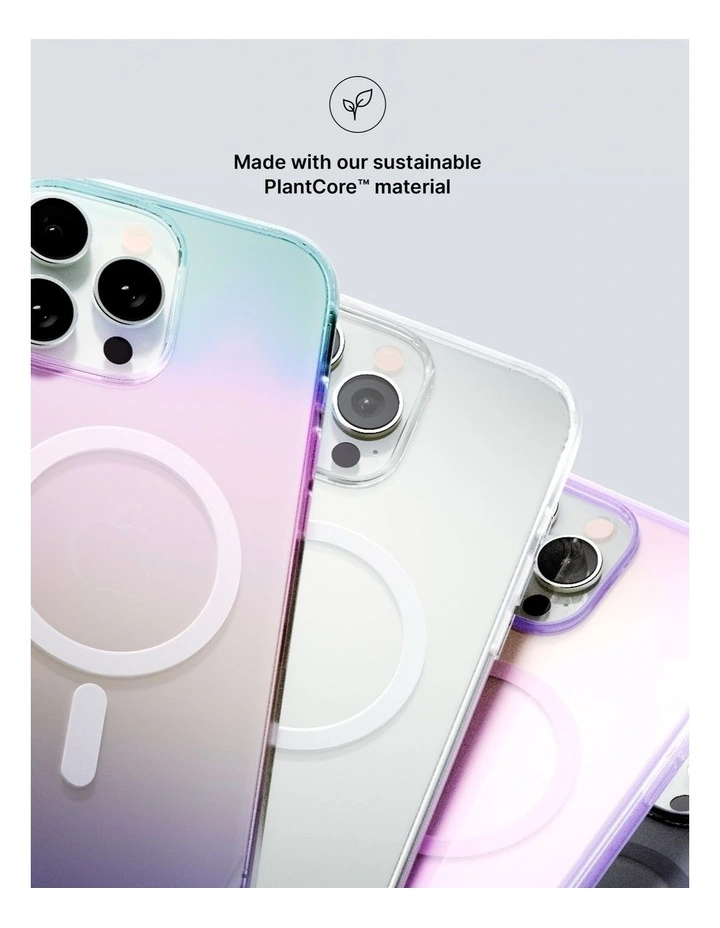 PopSockets PopCase MagSafe Protective Phone Case - iPhone 15 - Clear image 6