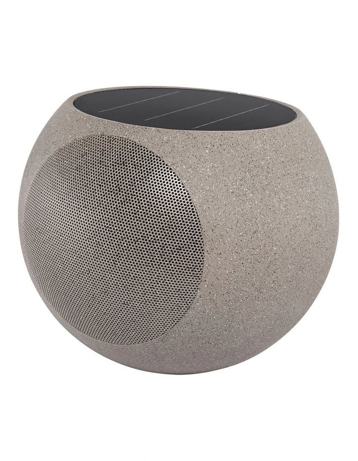 Zen Premium Solar Garden Speaker in Grey image 2