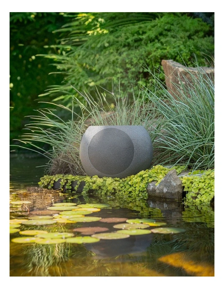 Zen Premium Solar Garden Speaker in Grey image 7
