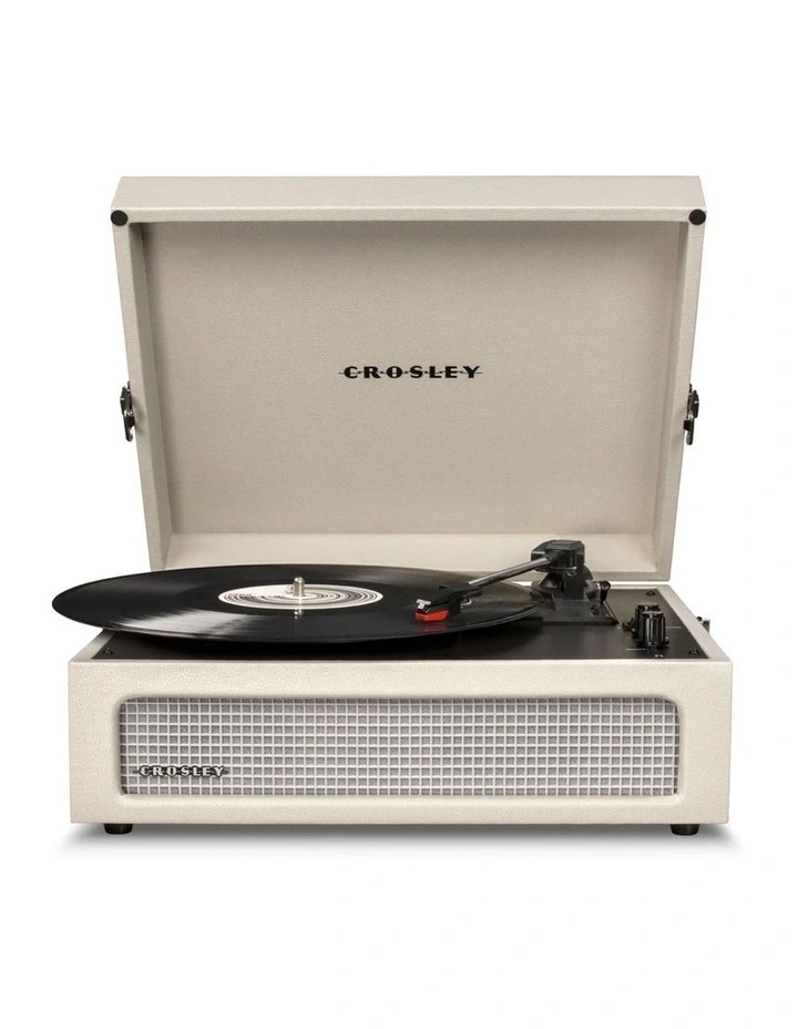 Voyager Bluetooth Portable Turntable + Crosley Asheville Stand Bundle image 2