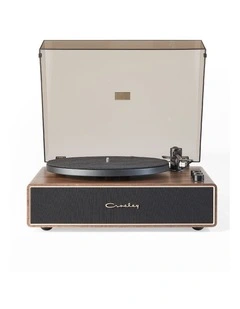 Stave 2-Speed Bluetooth Record Player Turntable with Built-in Speakers