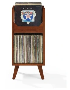 Asheville Small Record Player Stand in Walnut