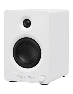 Tempo Bookshelf Speakers in White