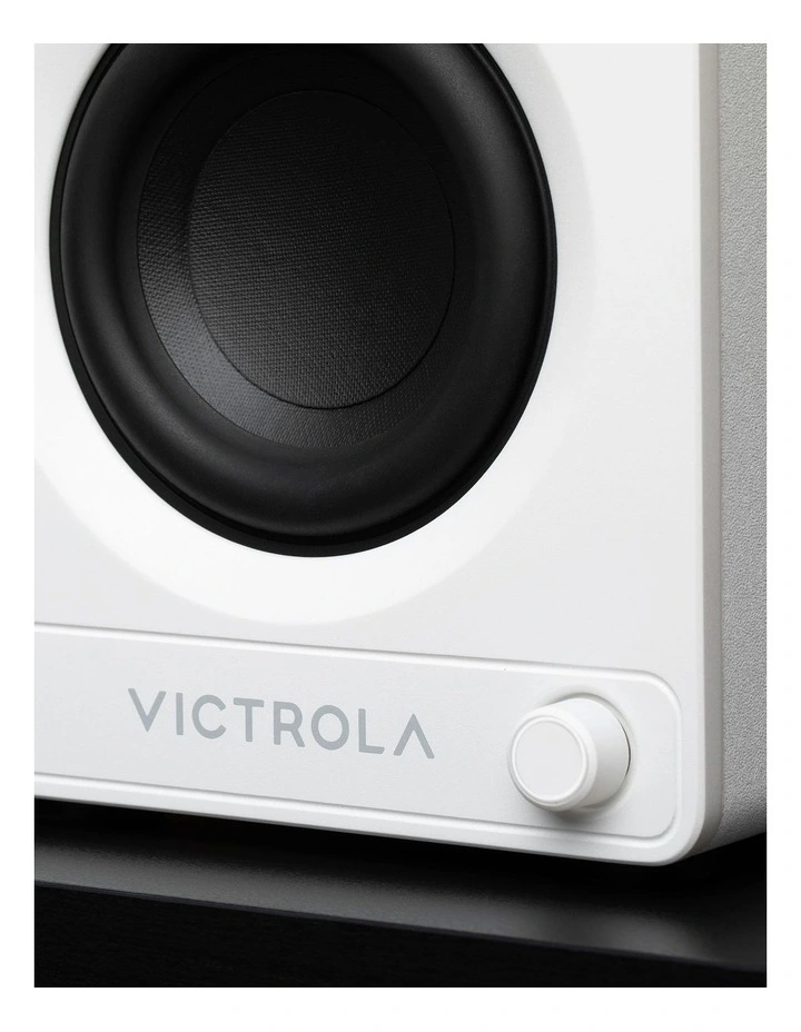 Tempo Bookshelf Speakers in White image 5