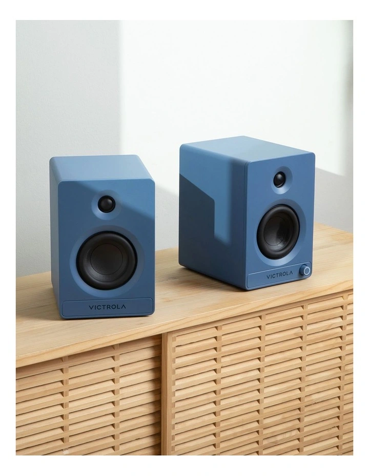 Tempo Bookshelf Speakers in Blue image 6