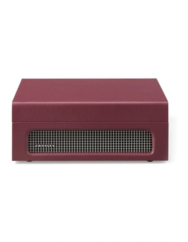 Voyager Bluetooth Portable Turntable in Burgundy image 3