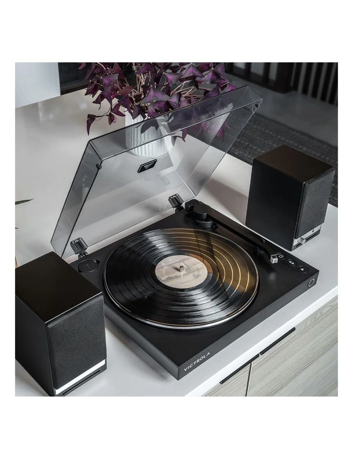 Automatic Turntable Player in White image 2