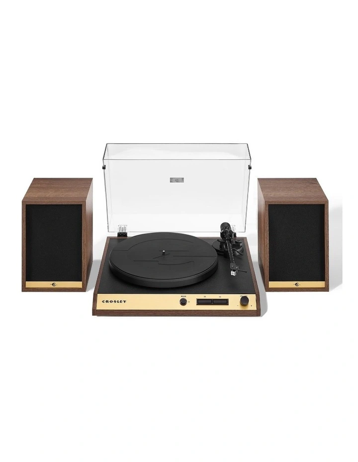 C72 Shelf System Record Player in Walnut image 1