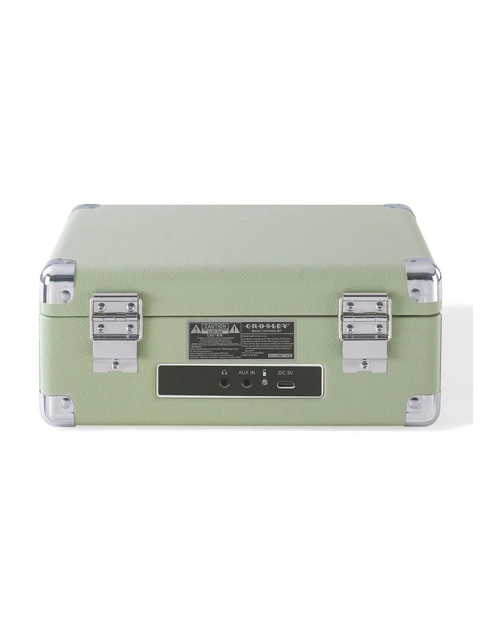 Cruiser Portable Retro Cd Player With Stereo Bluetooth FM Radio Speakers in Mint image 4