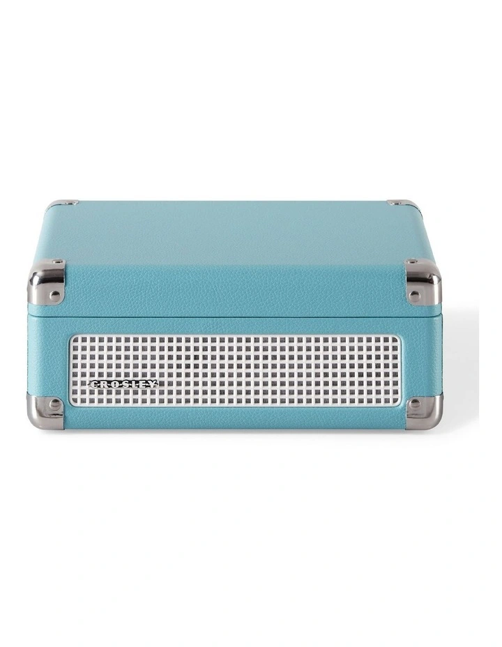 Cruiser Portable Retro Cd Player With Stereo Bluetooth FM Radio Speakers in Turqouise image 4