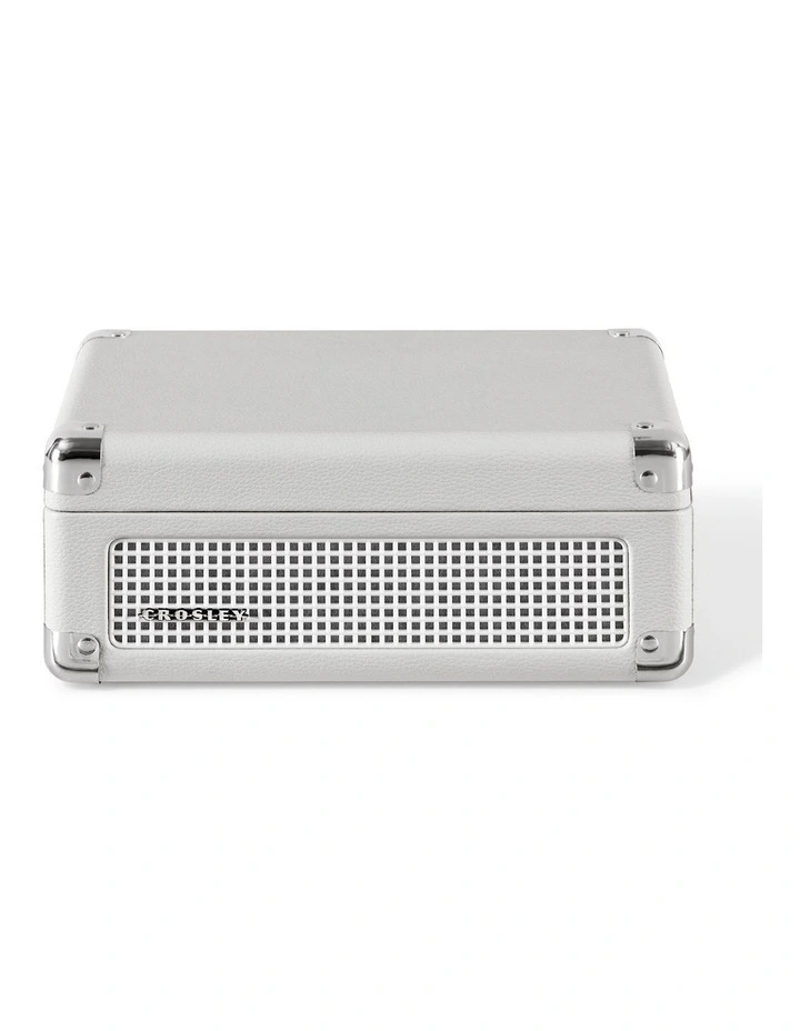 Cruiser Portable Retro Cd Player With Stereo Bluetooth FM Radio Speakers in White Sands image 4