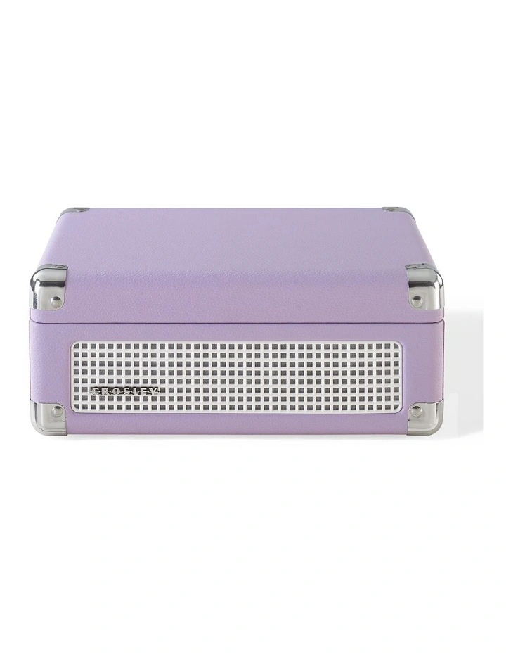 Cruiser Portable Retro Cd Player With Stereo Bluetooth FM Radio Speakers in Lavender image 3