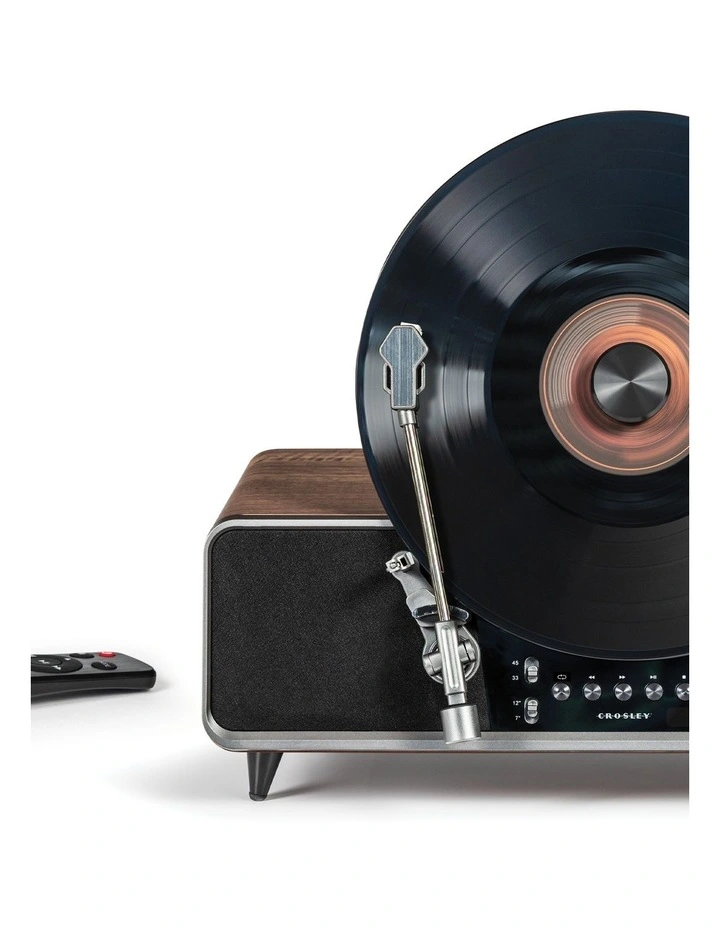 Beck Automatic Vertical Record Player in Walnut image 3