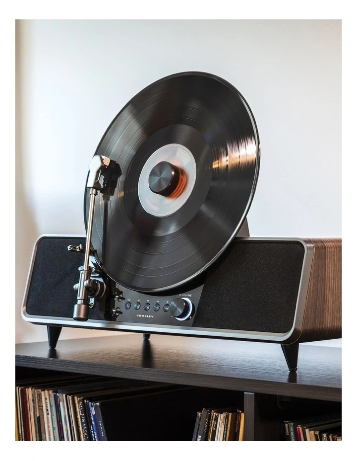 Beck Automatic Vertical Record Player in Walnut image 5
