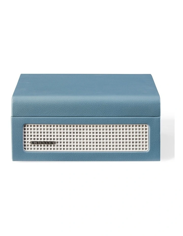 Voyager Portable Retro CD Player in Washed Blue image 3