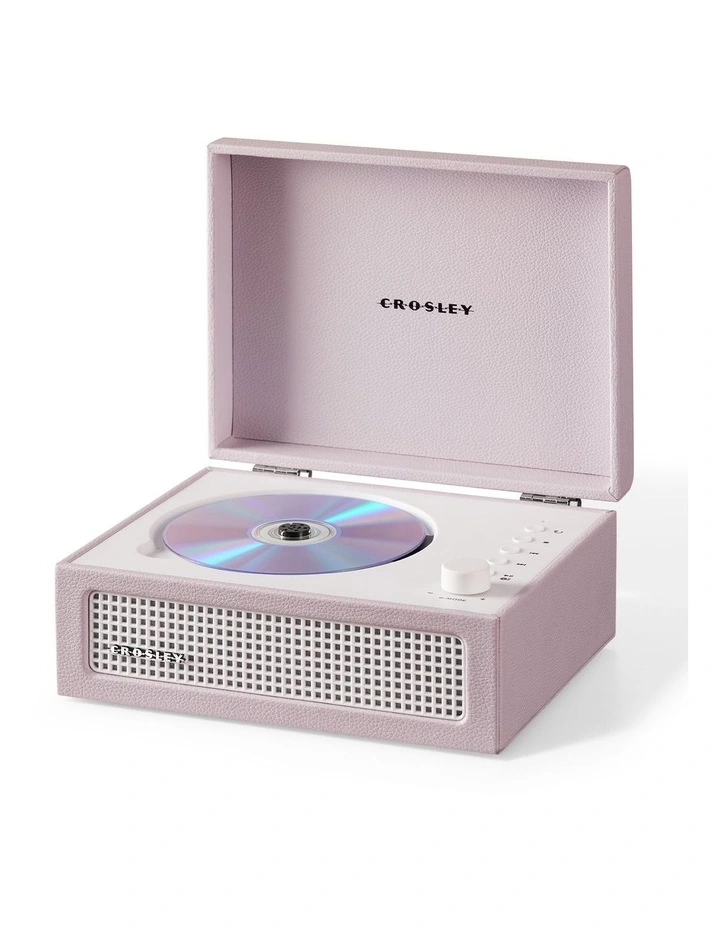 FM Radio Stereo Bluetooth Speakers Voyager Portable Retro CD Player image 2
