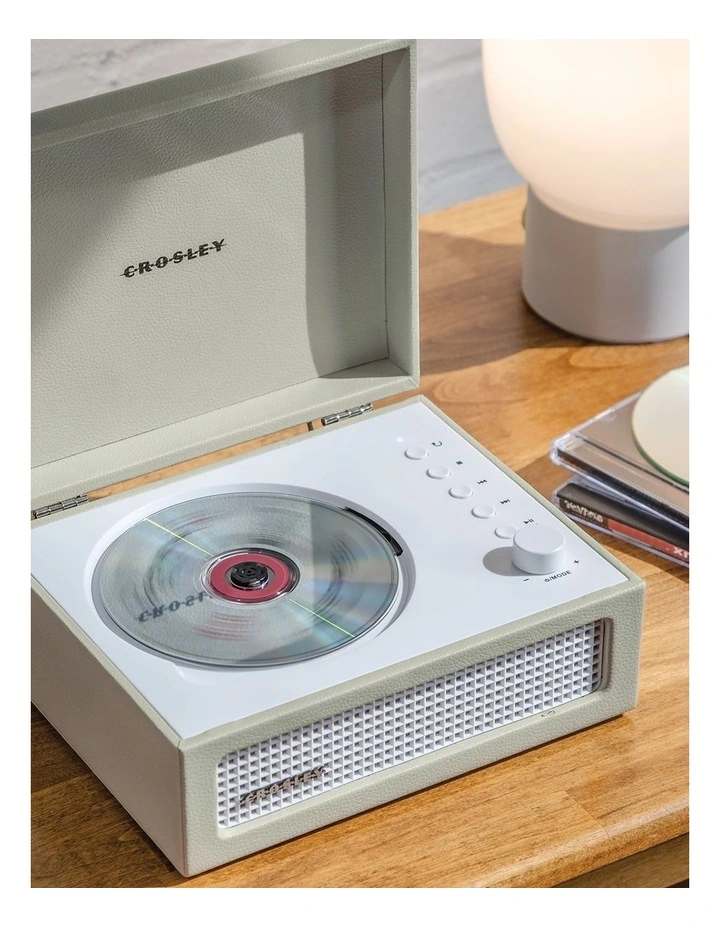 Stereo Bluetooth Speakers, FM Radio Voyager Portable Retro CD Player image 5