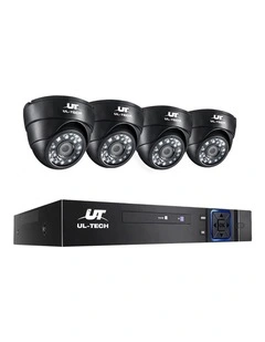 1080P Security System 4CH DVR With 4 CCTV Camera