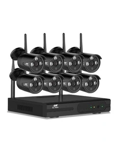 Wireless CCTV Security System 8CH NVR 3MP 8 Cameras