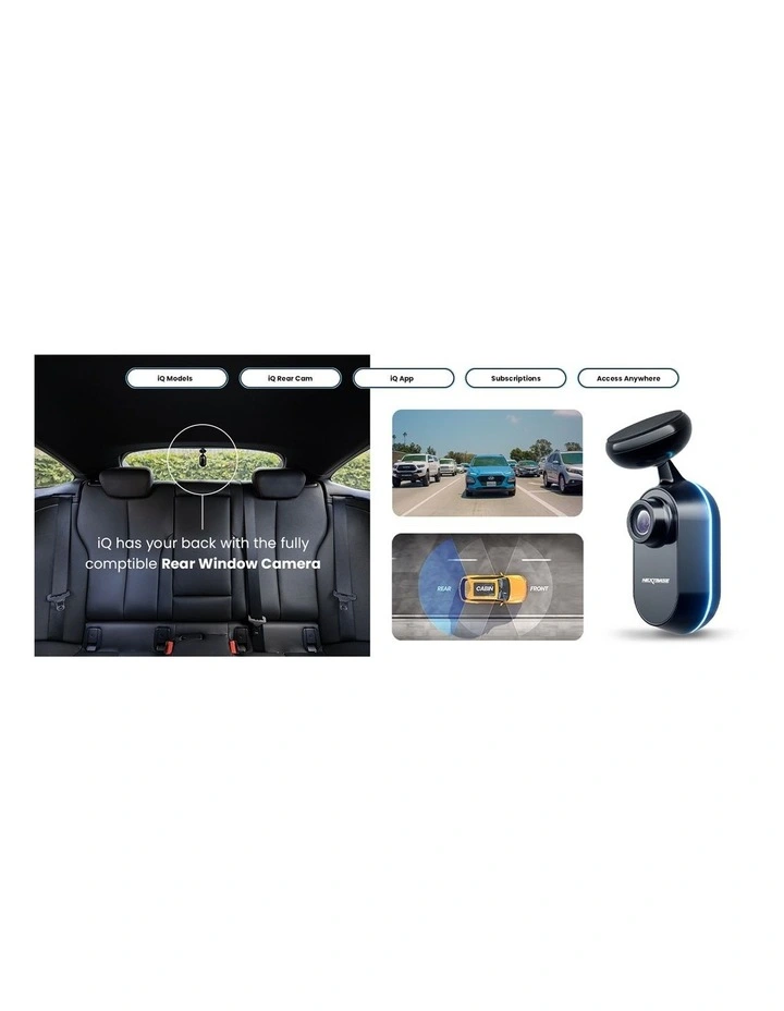 IQ4KXR Smart Dash Camera in Black image 6