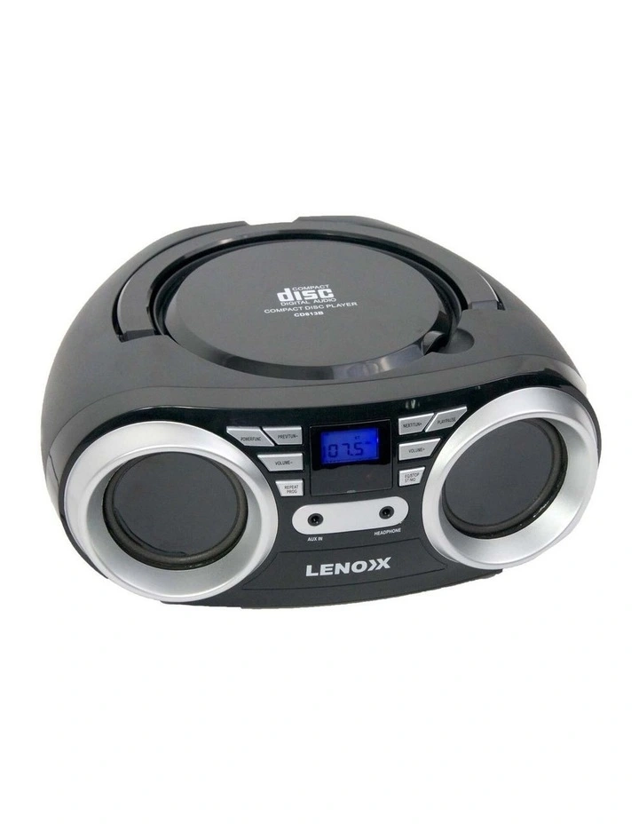 Portable CD Player in Black image 1
