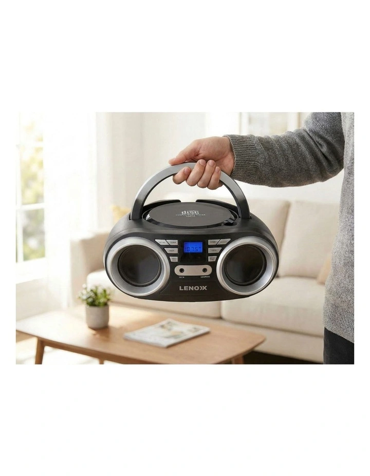 Portable CD Player in Black image 4