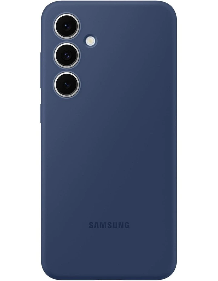 Galaxy S24 FE Silicone Case in Blue image 1