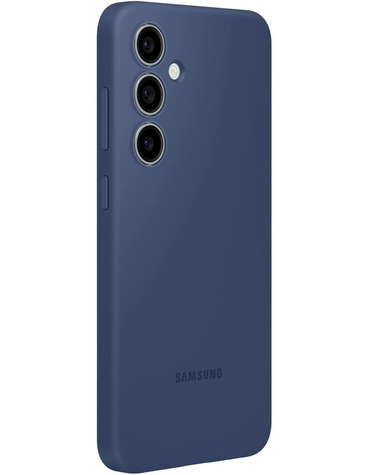 Galaxy S24 FE Silicone Case in Blue image 3