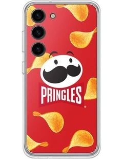 Galaxy S23 Pringles Chips Case in Red