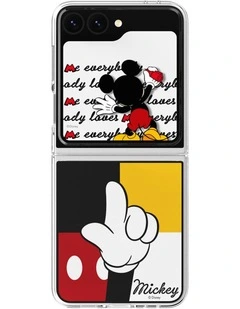 Disney Flipsuit Insert for Galaxy Z Flip6 Case in Black