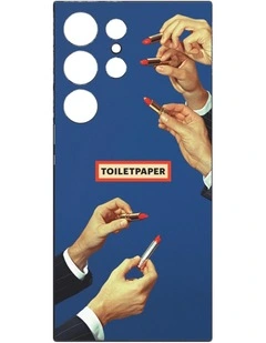 Toiletpaper Lipstick Flipsuit Case Insert for Galaxy S24 Ultra in Blue