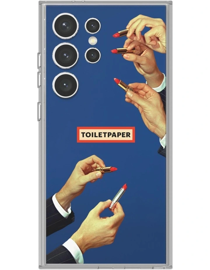 Toiletpaper Lipstick Flipsuit Case Insert for Galaxy S24 Ultra in Blue image 2