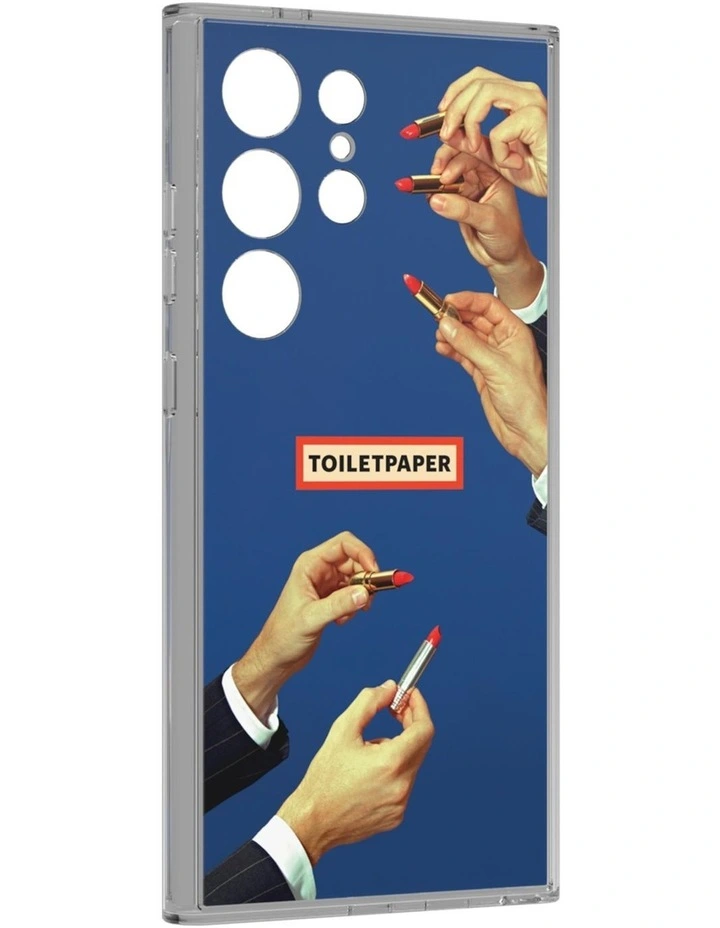 Toiletpaper Lipstick Flipsuit Case Insert for Galaxy S24 Ultra in Blue image 3