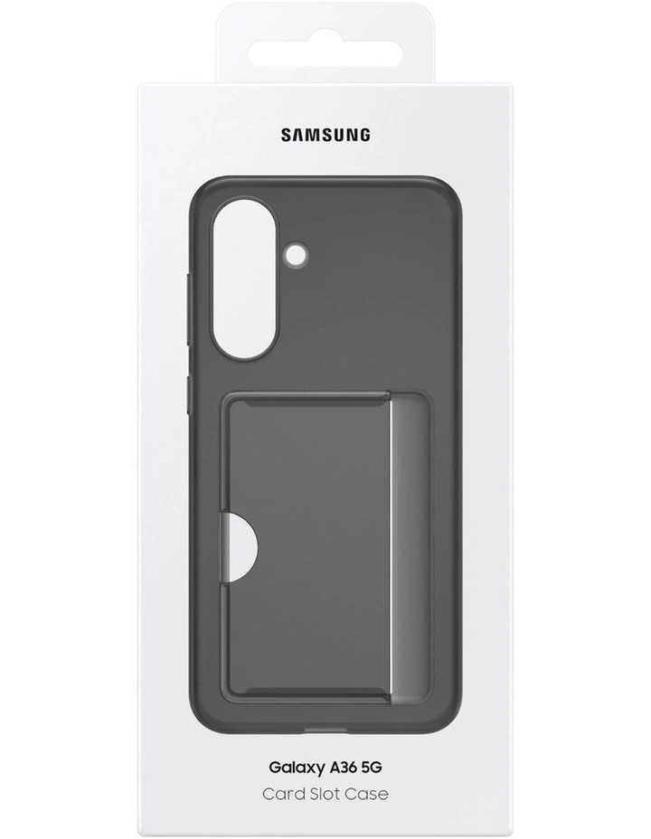 Galaxy A36 5G Card Slot Case in Black image 7