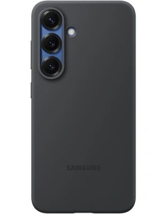 Galaxy S25 Silicone Case in Black