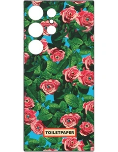 Galaxy S24 Ultra Toiletpaper Rose Flipsuit Case in Green
