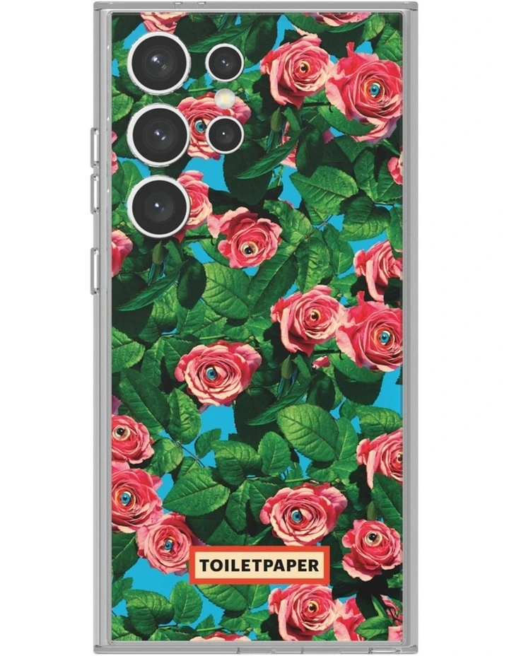 Galaxy S24 Ultra Toiletpaper Rose Flipsuit Case in Green image 2