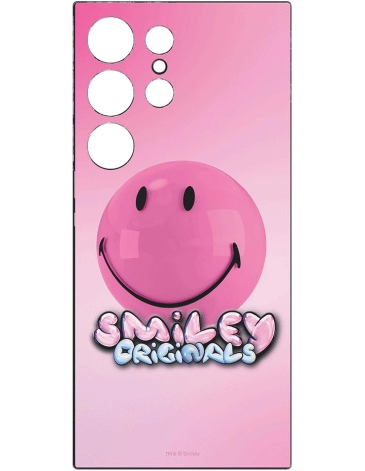 Galaxy S24 Ultra Smiley Flipsuit Case in Pink image 1