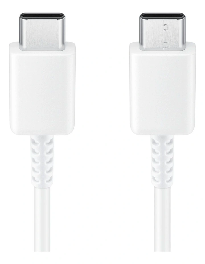 60W USB Type-C to Type-C Cable 1m in White image 3
