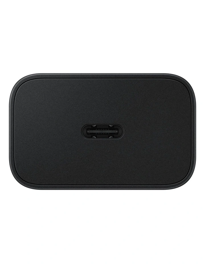 Samsung 25W USB-C Power Adapter in Black image 3