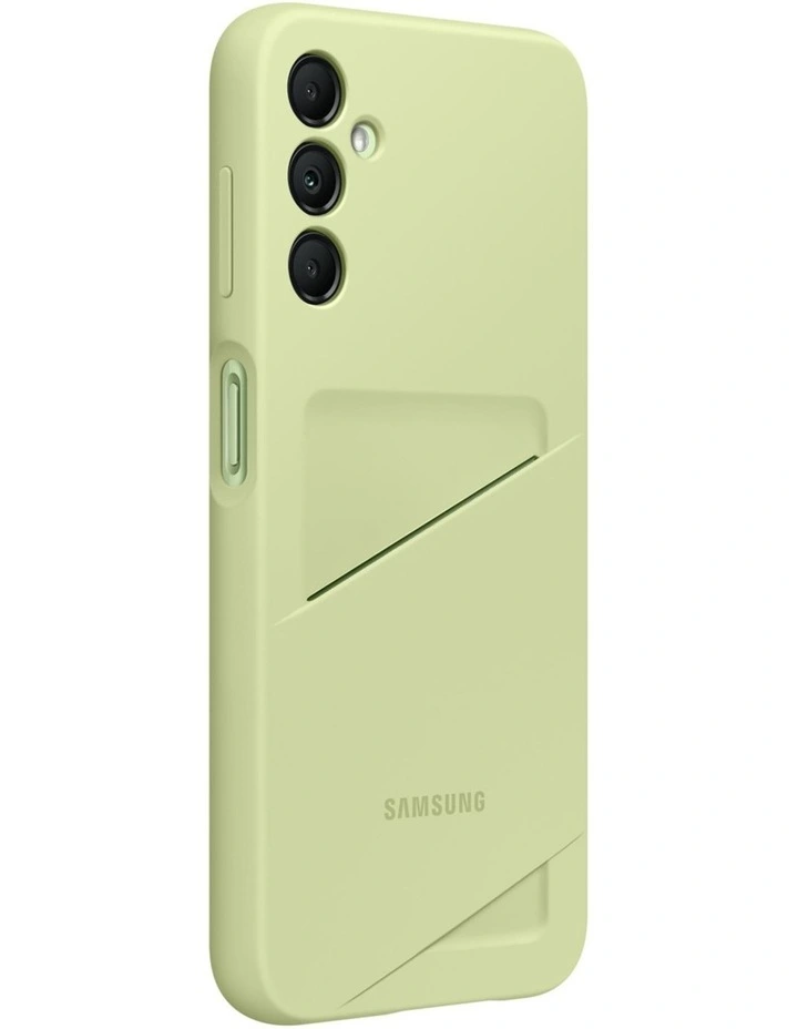 Galaxy A14 5G Card Slot Case in Lime image 3