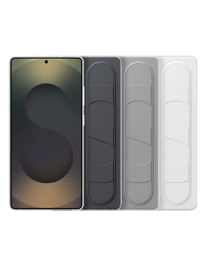 Galaxy S25 Ultra Standing Grip Case in White image 6