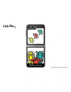 Keith Haring Photo Flipsuit Case Insert for Galaxy Z Flip 6 in Yellow