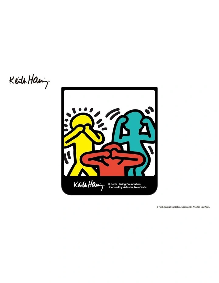 Keith Haring Photo Flipsuit Case Insert for Galaxy Z Flip 6 in Yellow image 2