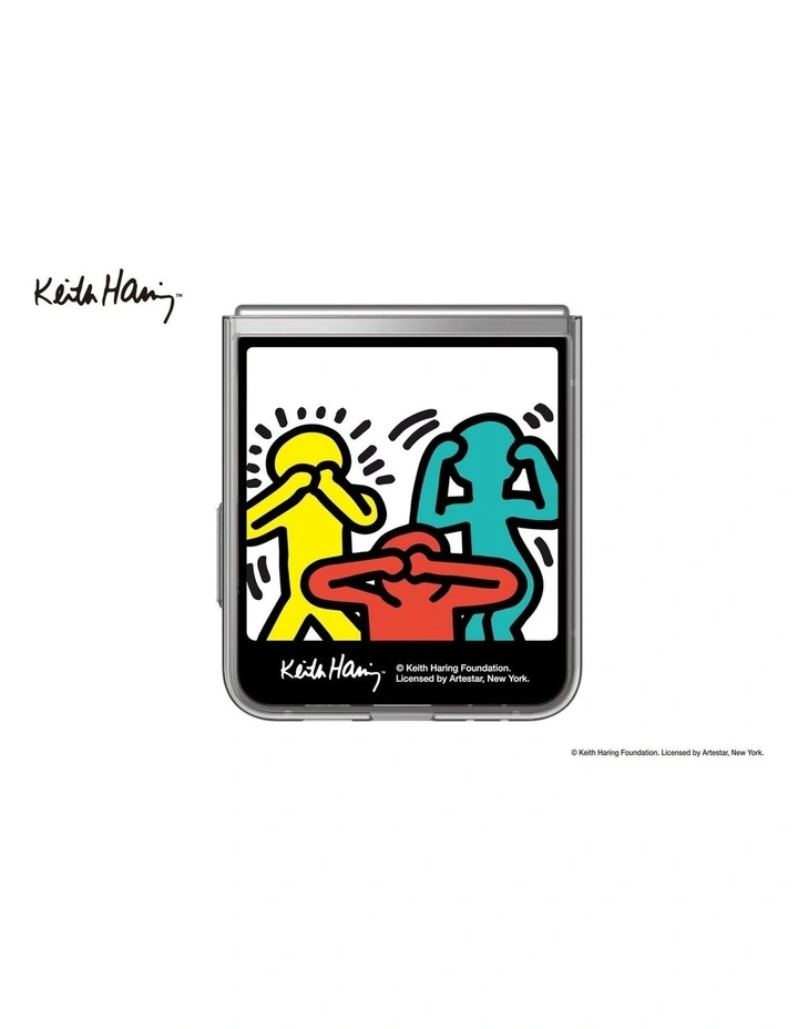 Keith Haring Photo Flipsuit Case Insert for Galaxy Z Flip 6 in Yellow image 3