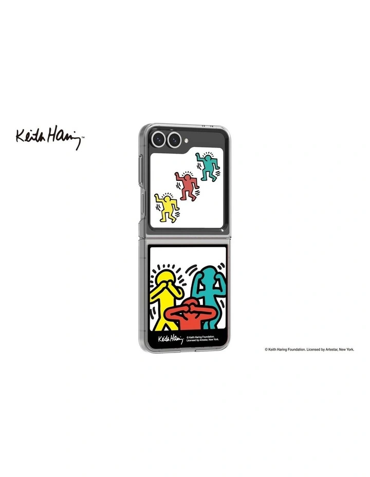 Keith Haring Photo Flipsuit Case Insert for Galaxy Z Flip 6 in Yellow image 4