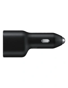 USB-C To USB-A Car Charger 40w in Black