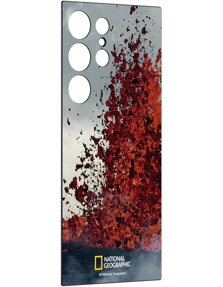 National Geographic Lava Flipsuit Case For Galaxy S24 Ultra in Red image 2