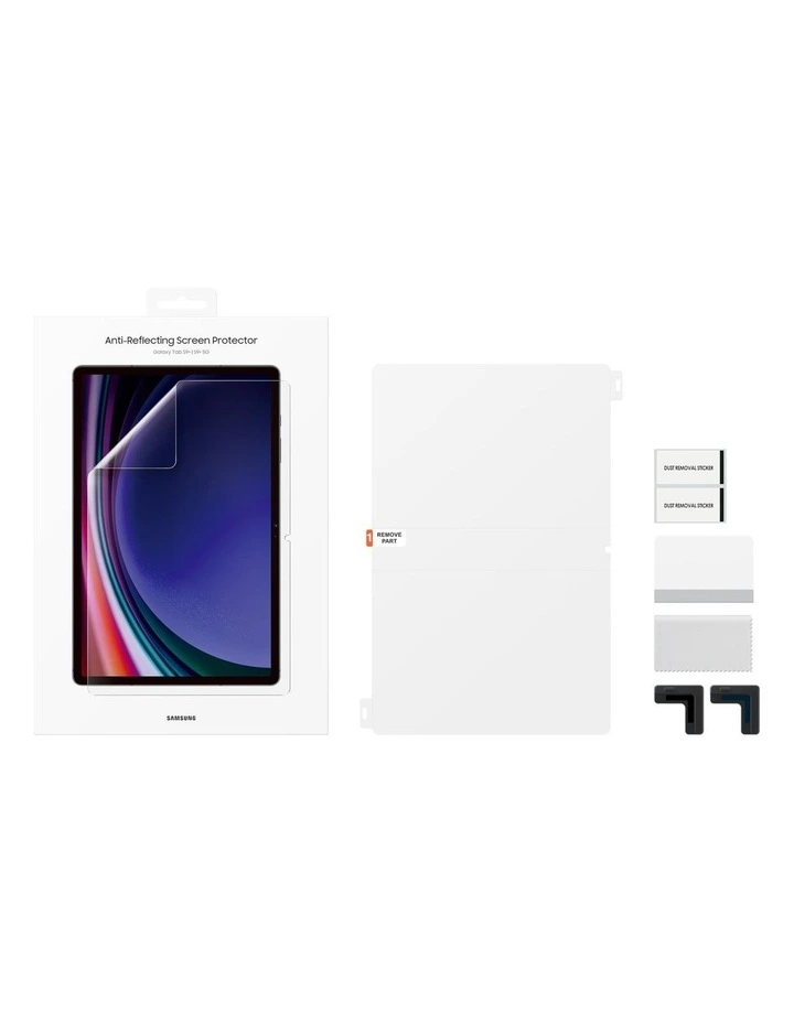 Galaxy Tab S9 / Tab S10 Anti-Reflecting Screen Protector in Transparent image 3