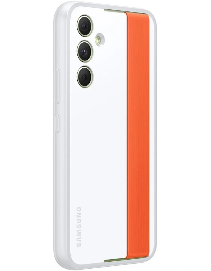 Galaxy A54 5G Haze Strap Case in White image 2